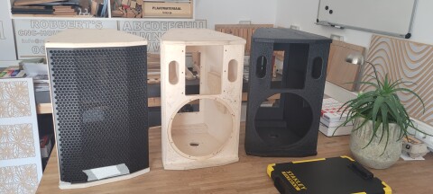 Speakers realisatie