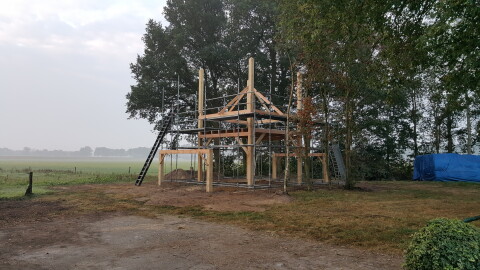 Veranda schuur frame